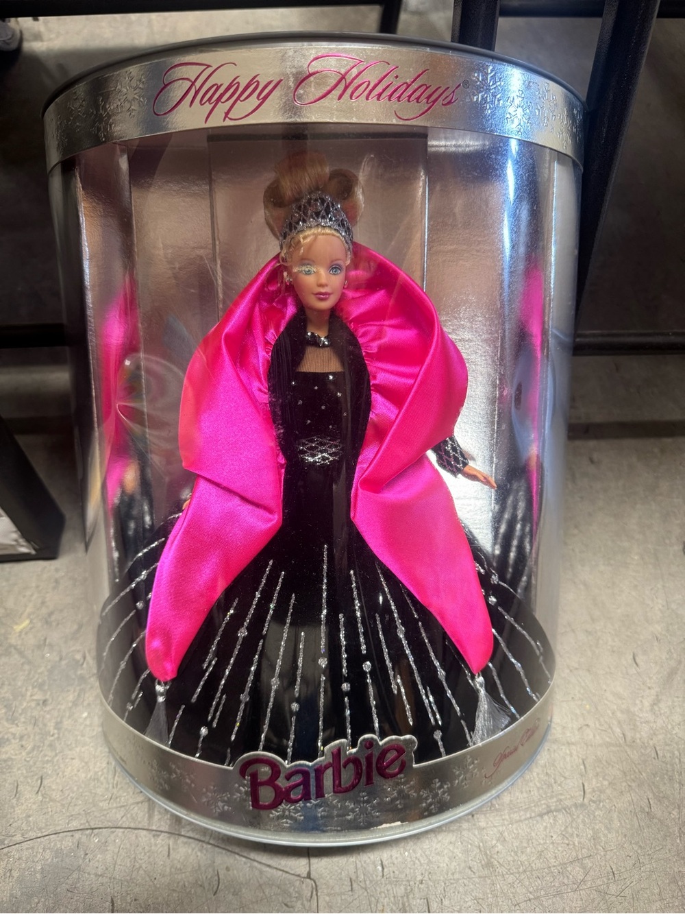 The 1998 Special Edition Happy Holidays Barbie New In Box